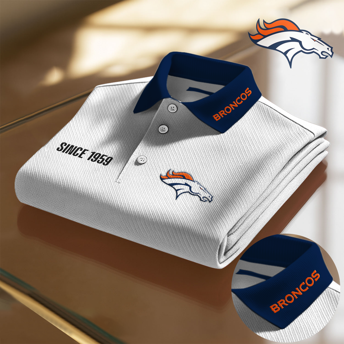 DEN x NFL Premium Polo Shirt  DatND DVT