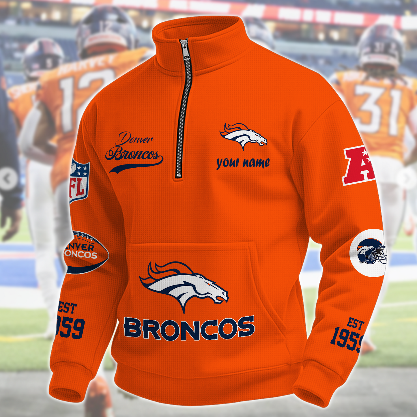 DEN x NFL Quarter-Zip Sweatshirt DatND DVT