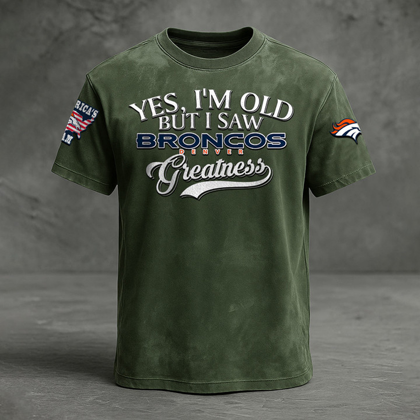 DEN X NFL Retro Style Shirt V1 NAK NHT