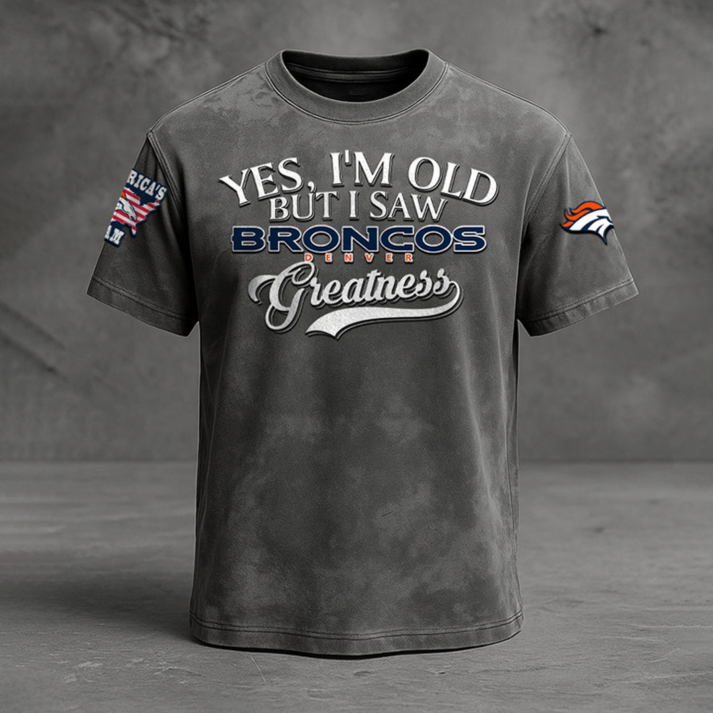 DEN X NFL Retro Style Shirt V1 NAK NHT