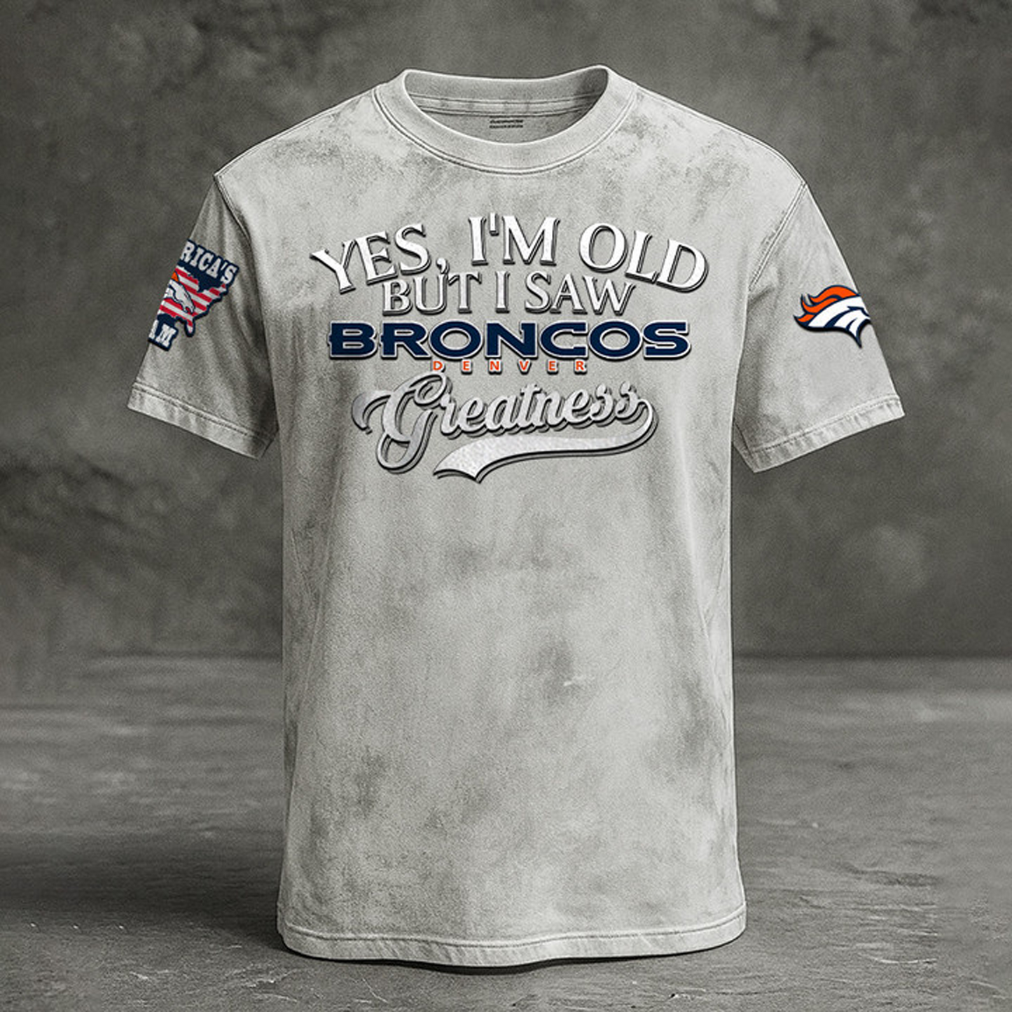 DEN X NFL Retro Style Shirt V1 NAK NHT