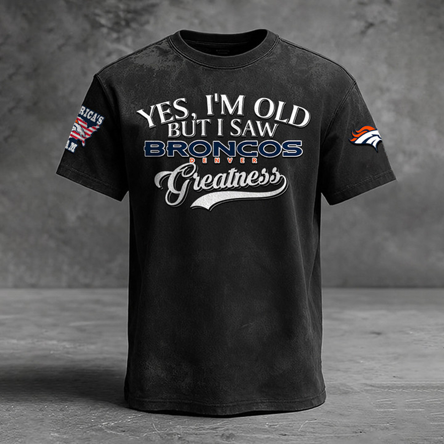 DEN X NFL Retro Style Shirt V1 NAK NHT