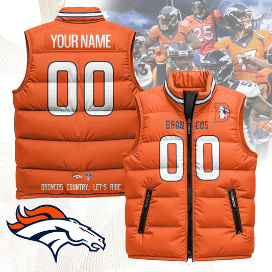 DEN x NFL Unisex Puffer Vest DatND ThuongNH
