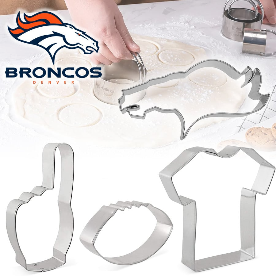 Denver Broncos Premium NFL Cookies Cutter NAK