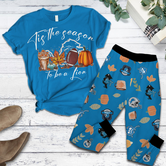 DET Premium NFL Pajamas Set DatND DVT