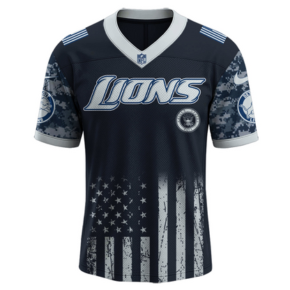 DET x 250 U.S. Navy 250th Birthday Celebration Jersey DatND DVT