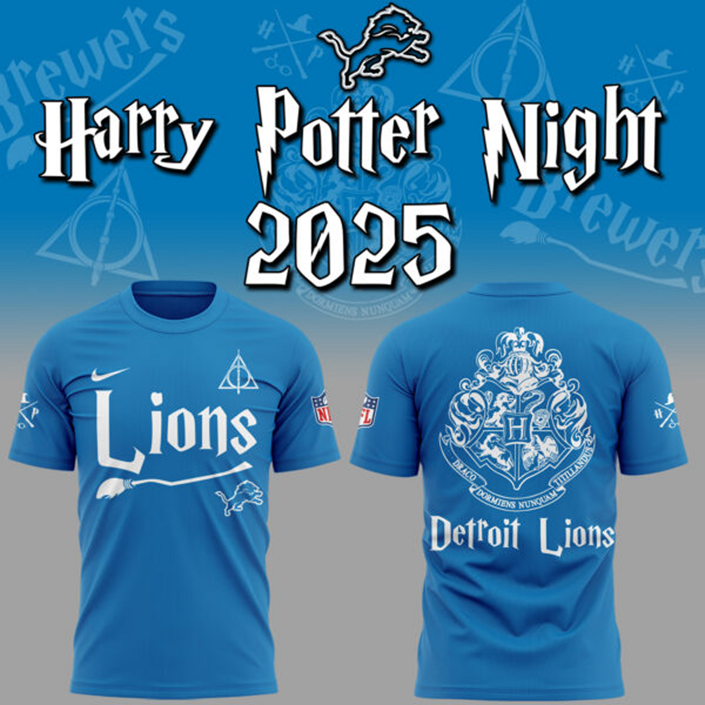 DET x Harry Potter Night 3D Shirt DATND TANTD