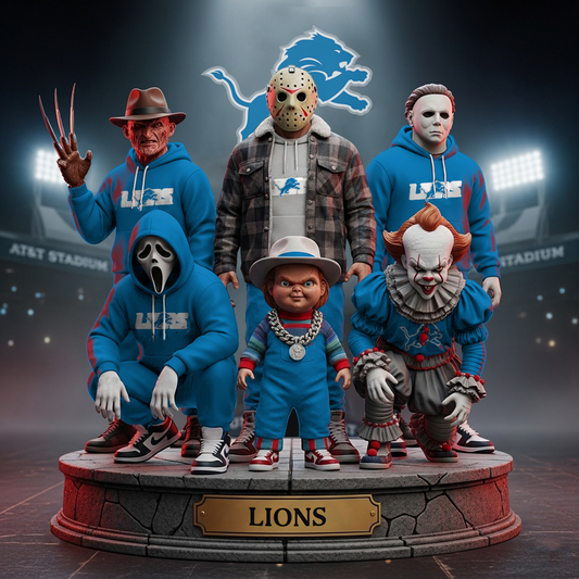 DET x NFL Acrylic Block Plaque For Fan DATND TANTD
