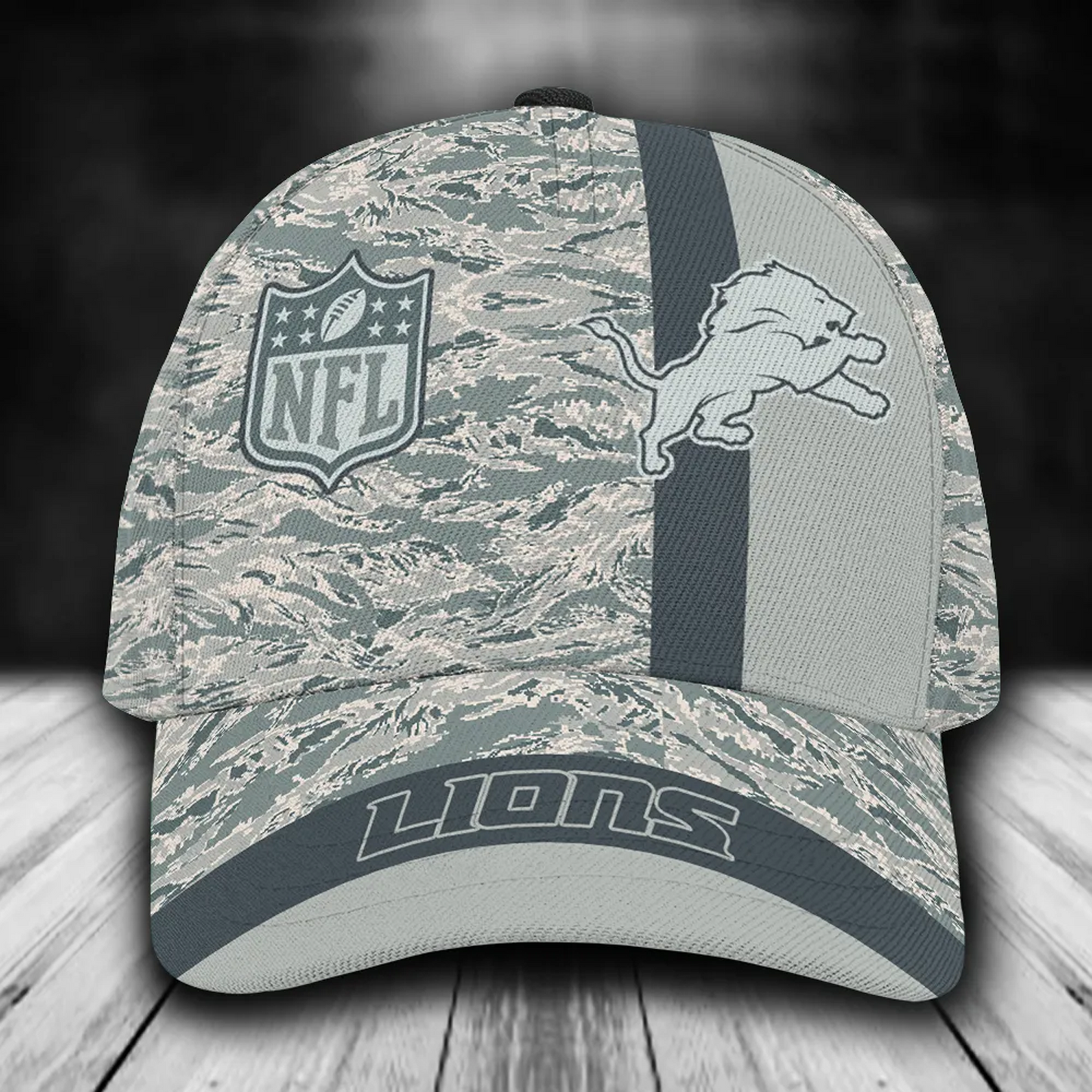 DET x NFL Personalized Classic Cap DATND TANTD