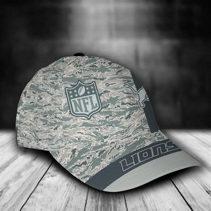 DET x NFL Personalized Classic Cap DATND TANTD