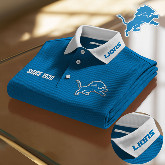 DET x NFL Premium Polo Shirt  DatND DVT
