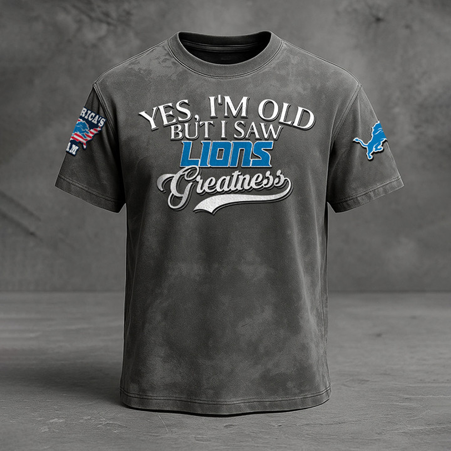 DET X NFL Retro Style Shirt V1 NAK NHT