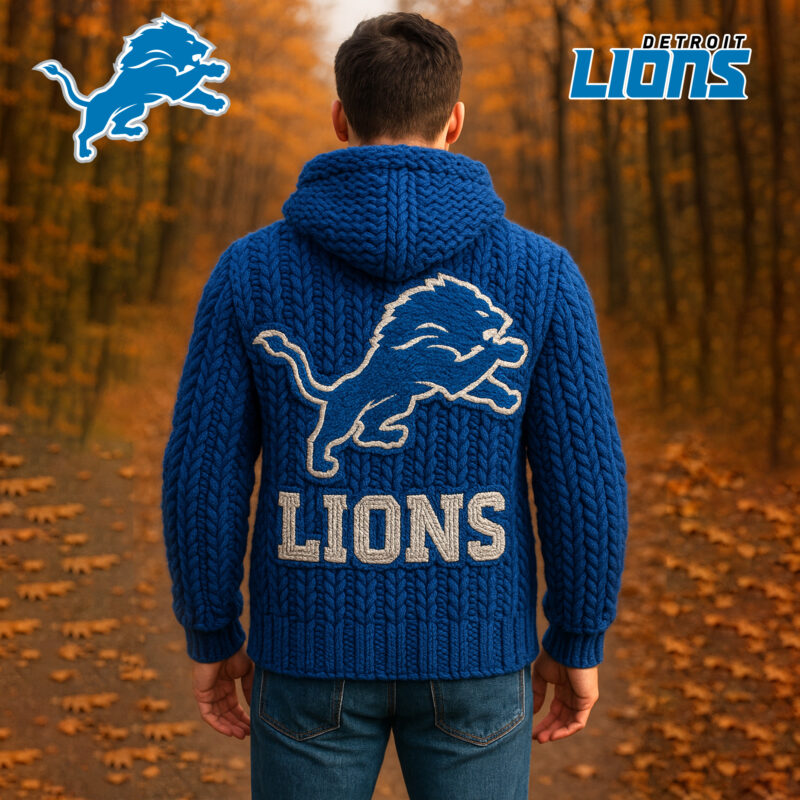 Detroit Lions Premium NFL Autumn Hoodie V1 NAK