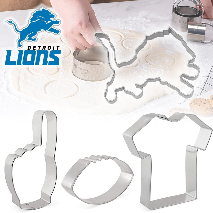 Detroit Lions Premium NFL Cookies Cutter NAK