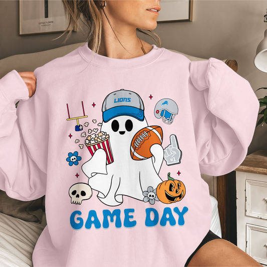 DL Game Day Football Ghost Sweatshirt DDT NTL