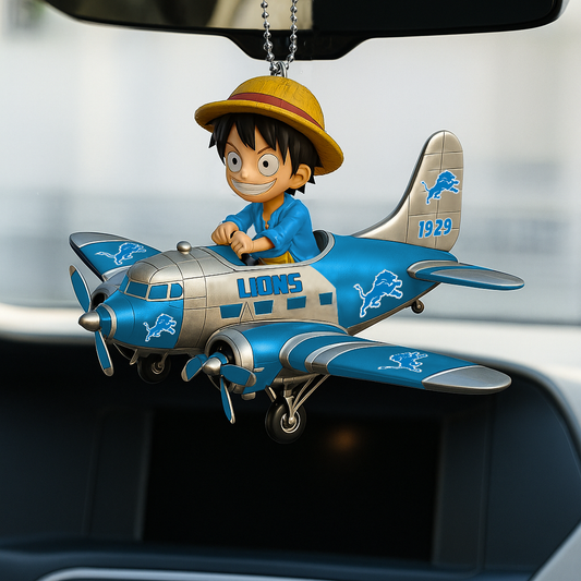 DL NFL x Luffy Premium Car Hanging Ornament DDT CTND