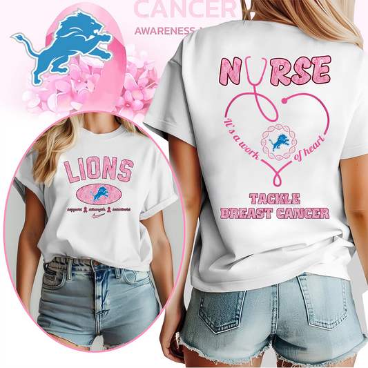 DL Nurse Tackle Breast Cancer 3D Shirt DDT CTND