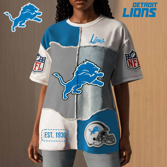DL Premium NFL Patchwork Vintage T-Shirt DDT CTND