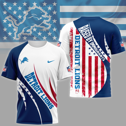 DL Premium NFL Raised By Immigrants 3D Shirt DDT NTL