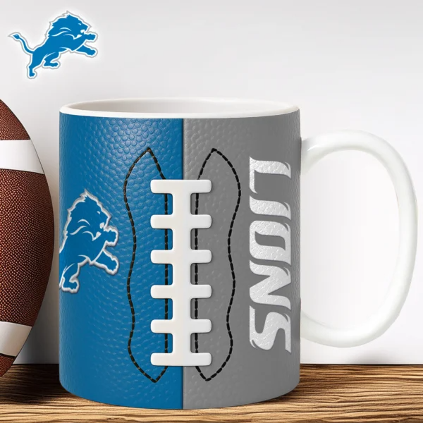 DL Premium NFL Split Color Ceramic Mug DDT HLPhuong
