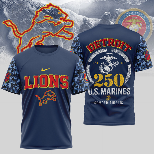 DL Premium U.S.M.C 250 Years Semper Fi 3D Shirt DDT TTV