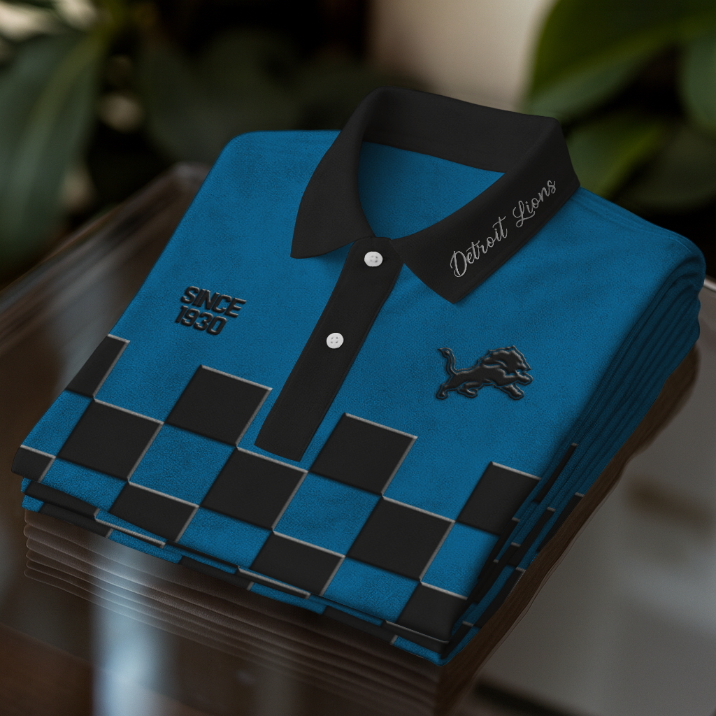 DL x NFL Embossed Retro Polo Shirt DDT NTL