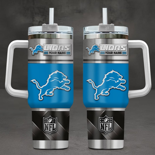 DL x NFL Stainless Steel Tumbler With Handle DDT HLPHUONG