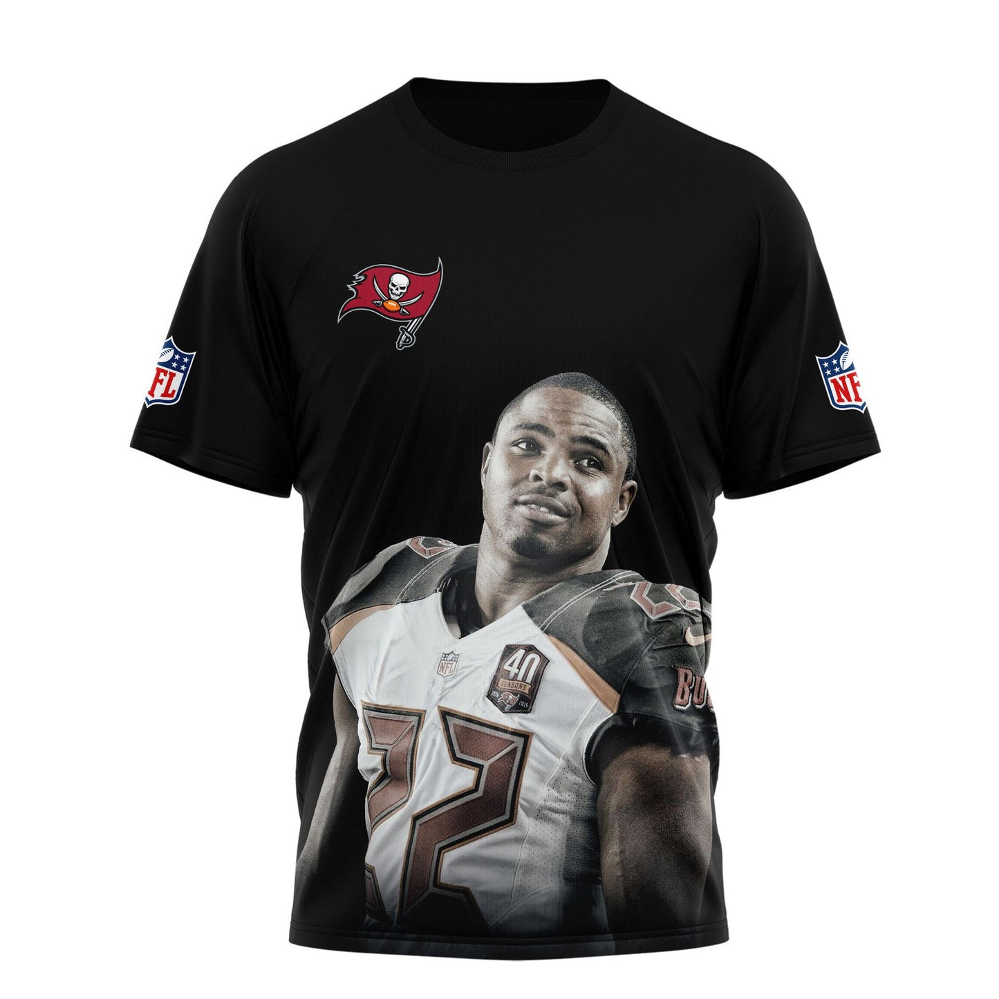 Doug Martin TB x NFL Premium 3D Shirt HLP