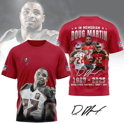 Doug Martin TB x NFL Premium 3D Shirt HLP