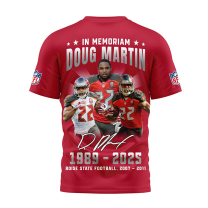 Doug Martin TB x NFL Premium 3D Shirt HLP