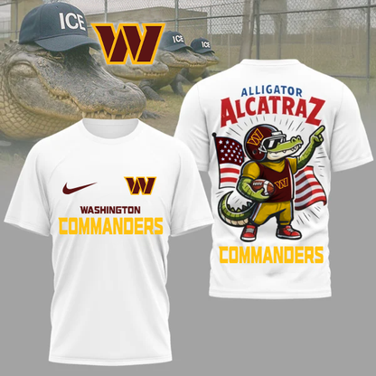 WC Premium NFL x Alligator Alcatraz 3D Shirt DDT 220725 TTV