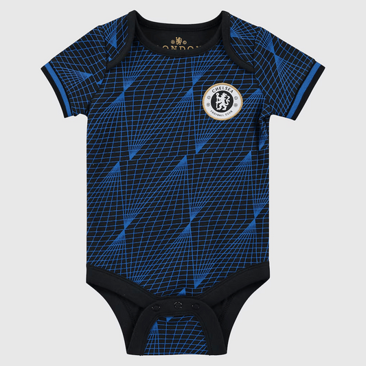 CHE F.C Custom Soccer Jersey , Baby Rib Bodysuit Sizes V4 DATND TANTD