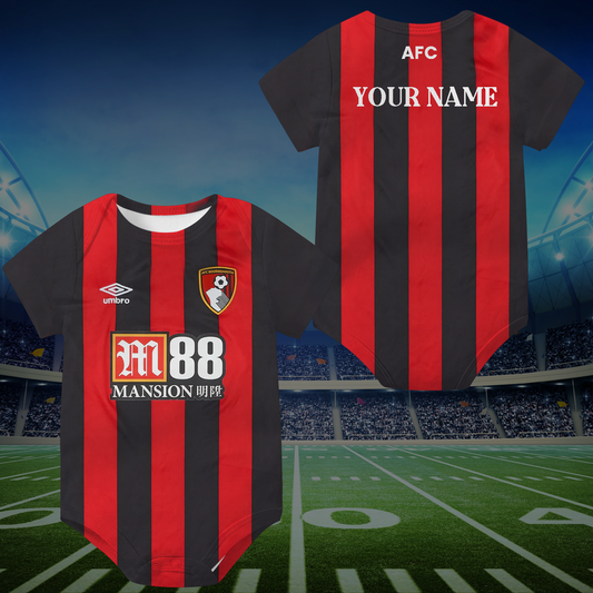 AFC Soccer Jersey , Baby Rib Bodysuit Sizes DATND TANTD