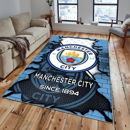 EPL x MC Broken Brick Multi Logo Carpet Rug V1 NAK