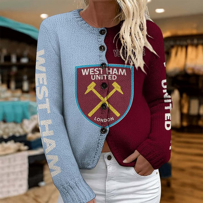 EPL x WHU Luxury Cardigan For Women V1 NAK