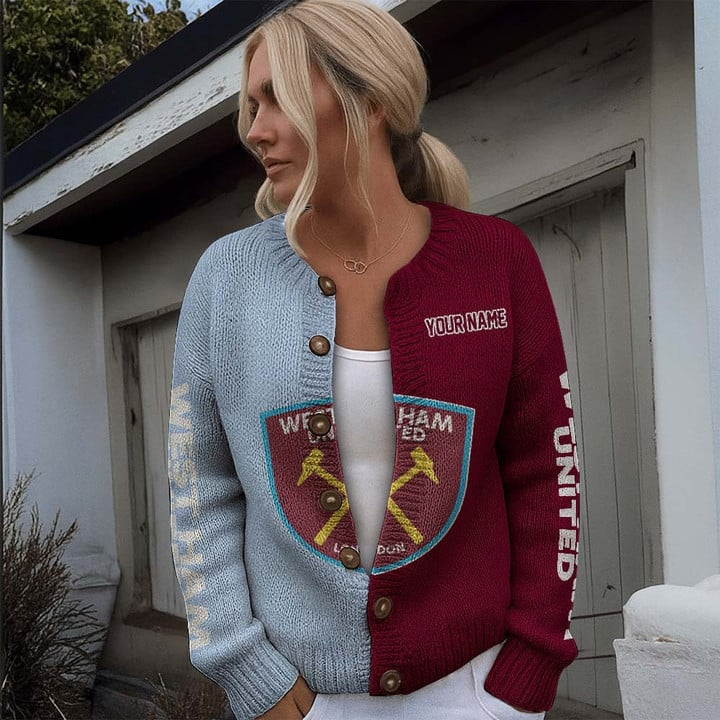 EPL x WHU Luxury Cardigan For Women V1 NAK