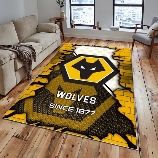 EPL x WOL Brick Multi Logo Carpet Rug V1 NAK