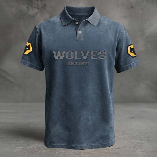 EPL x Wolves Retro Polo Shirt V1 NAK