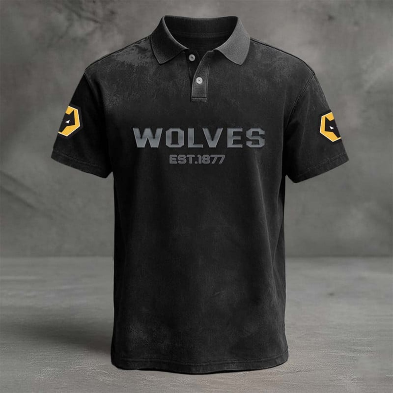 EPL x Wolves Retro Polo Shirt V1 NAK