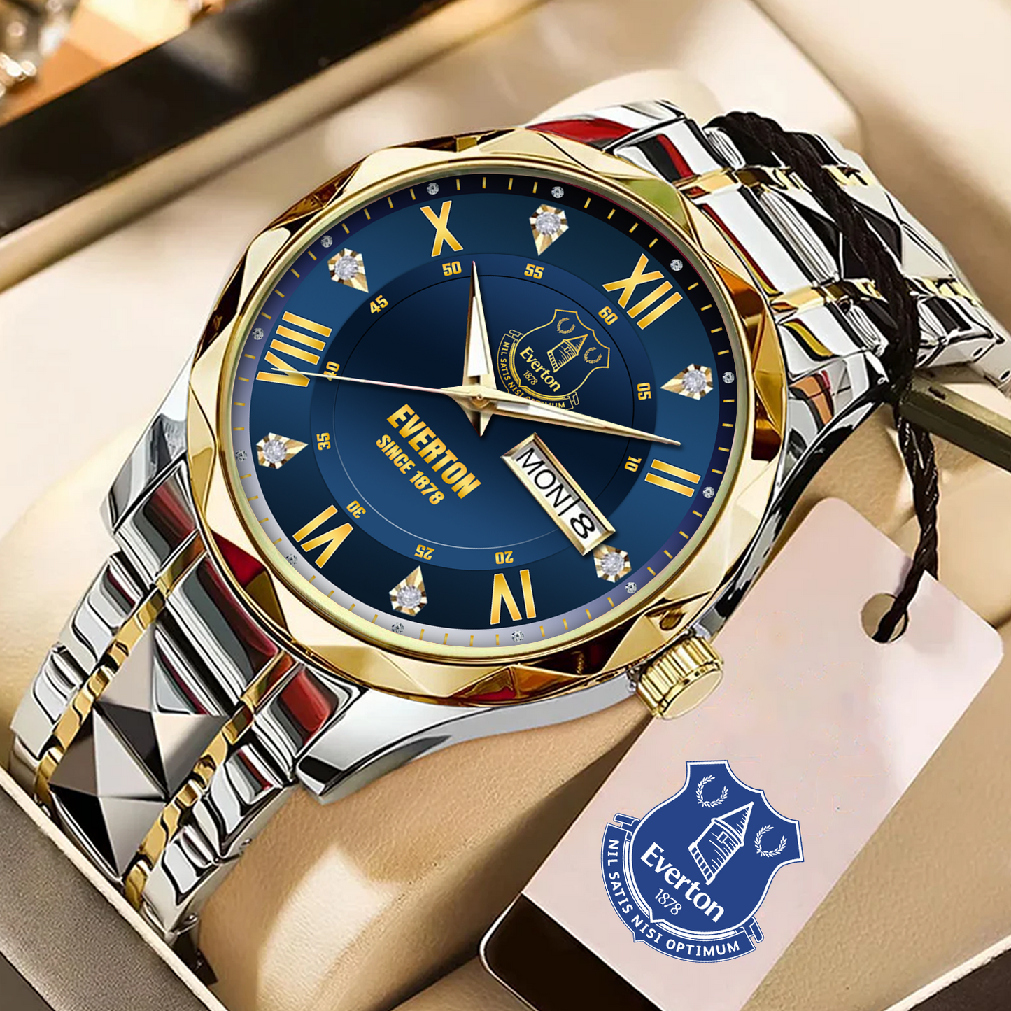 EVE Alloy Luxury Quartz Watch DATND TANTD