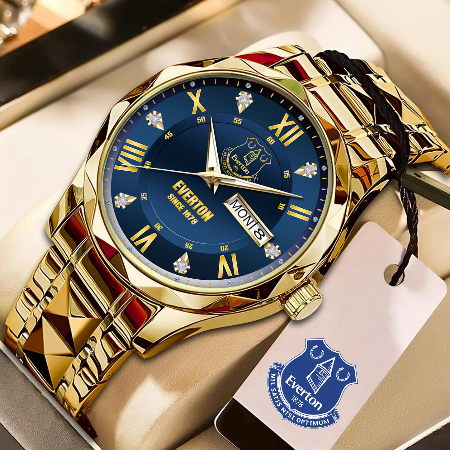EVE Alloy Luxury Quartz Watch DATND TANTD