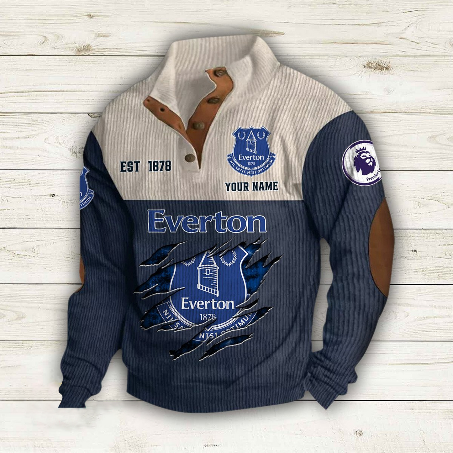 EVE x EPL Double Breasted Stand Collar Hoodies DATND TANTD