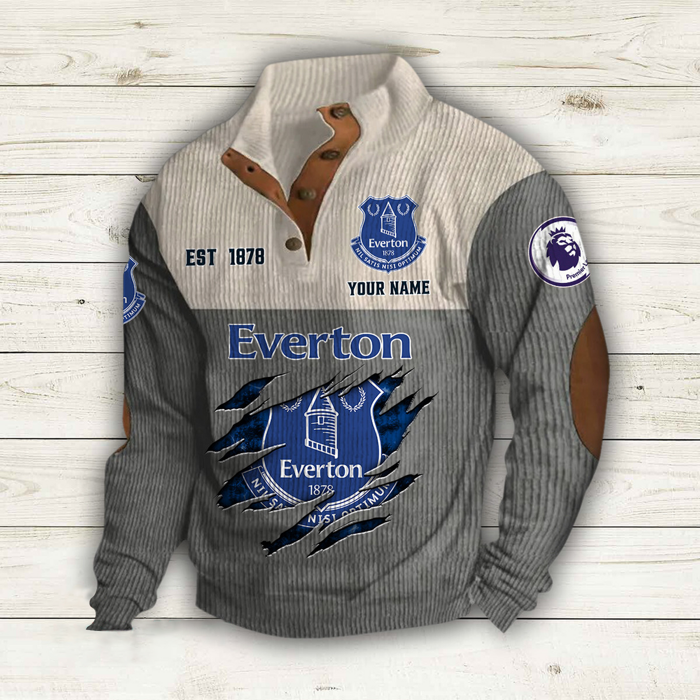 EVE x EPL Double Breasted Stand Collar Hoodies DATND TANTD