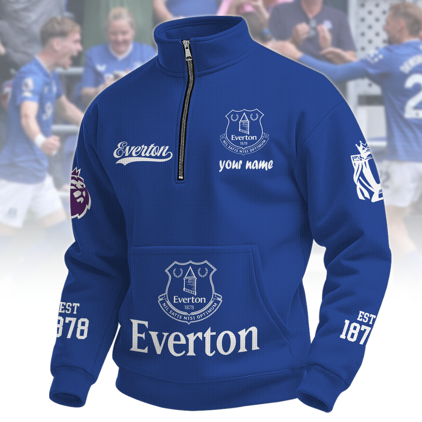 EVE x EPL Quarter-Zip Sweatshirt DatND DVT