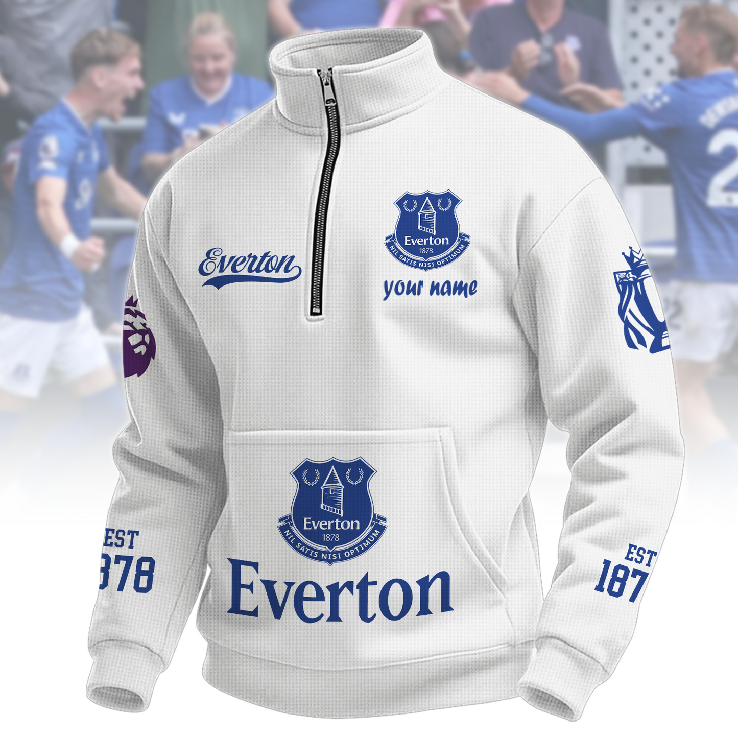 EVE x EPL Quarter-Zip Sweatshirt DatND DVT