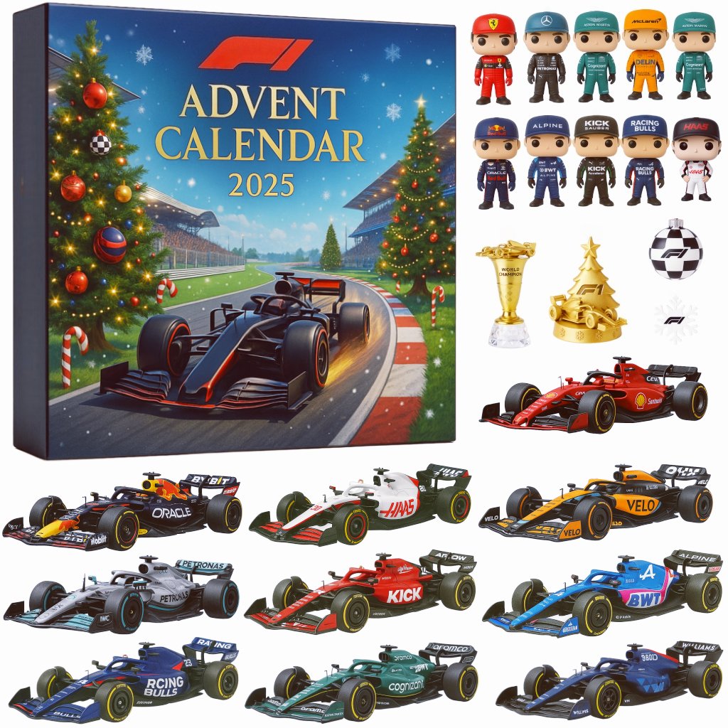 F1 Racing Christmas 2025 V2 Advent Calendar HLP