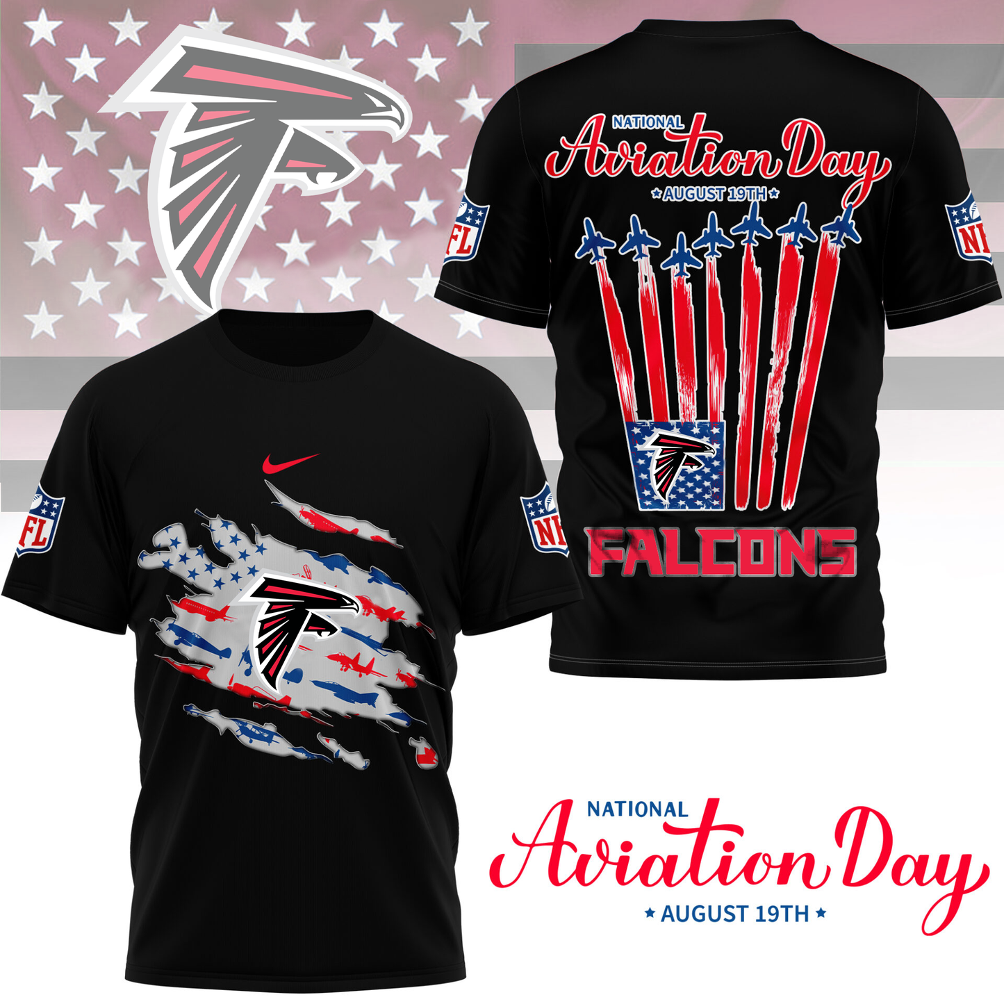 AF Premium National Aviation Day 3D Shirt DDT TTV