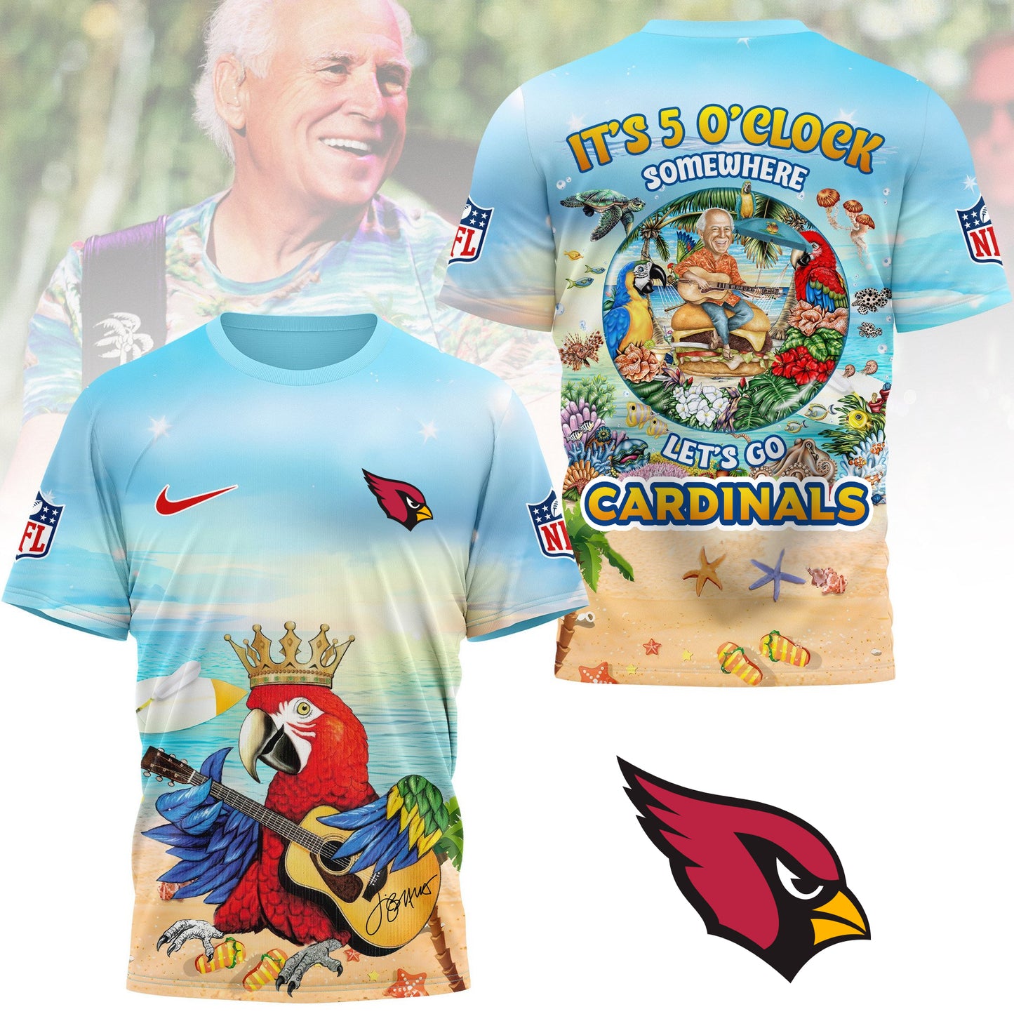 AC Premium Jimmy Buffett Style Shirt DDT CTND