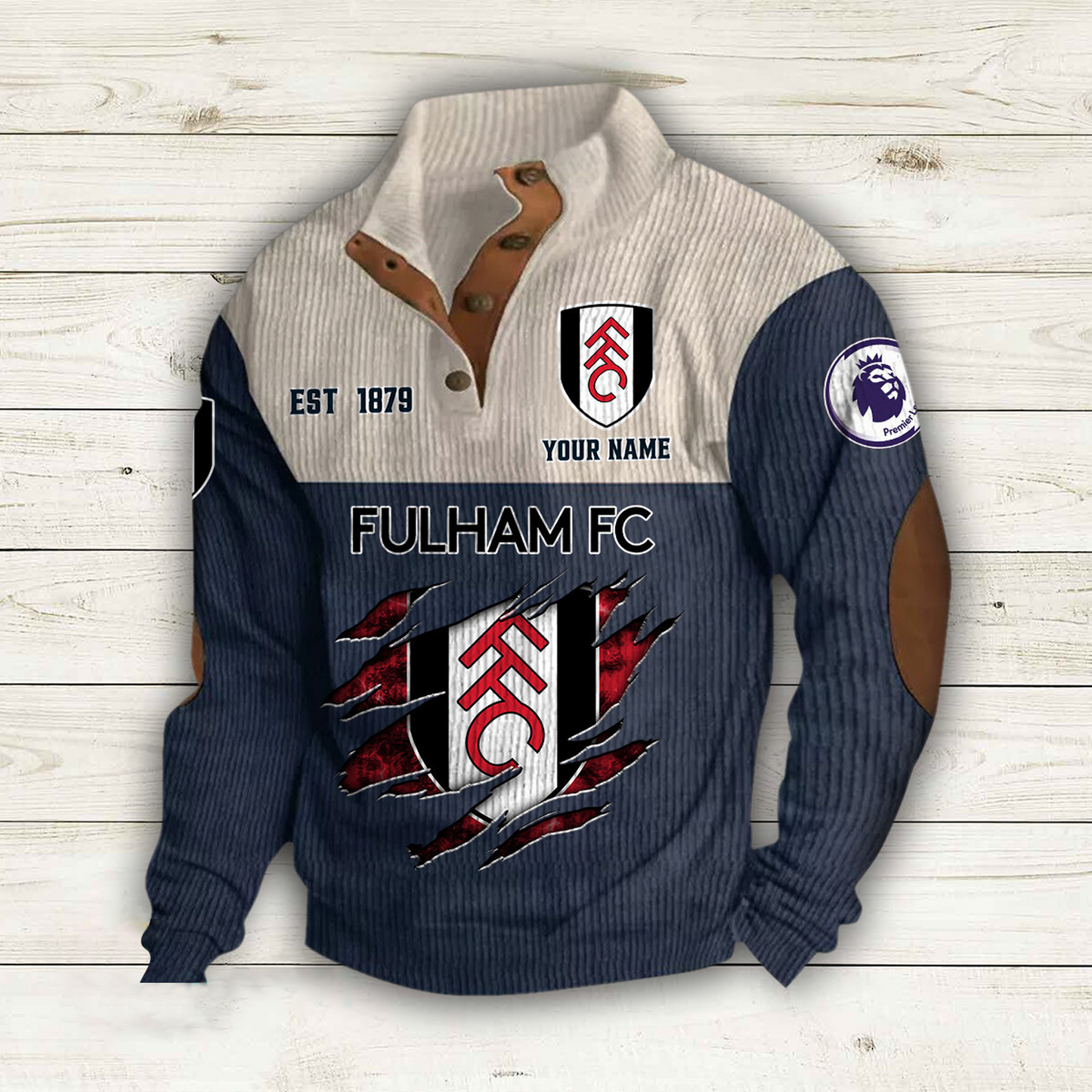 FUL x EPL Double Breasted Stand Collar Hoodies DATND TANTD