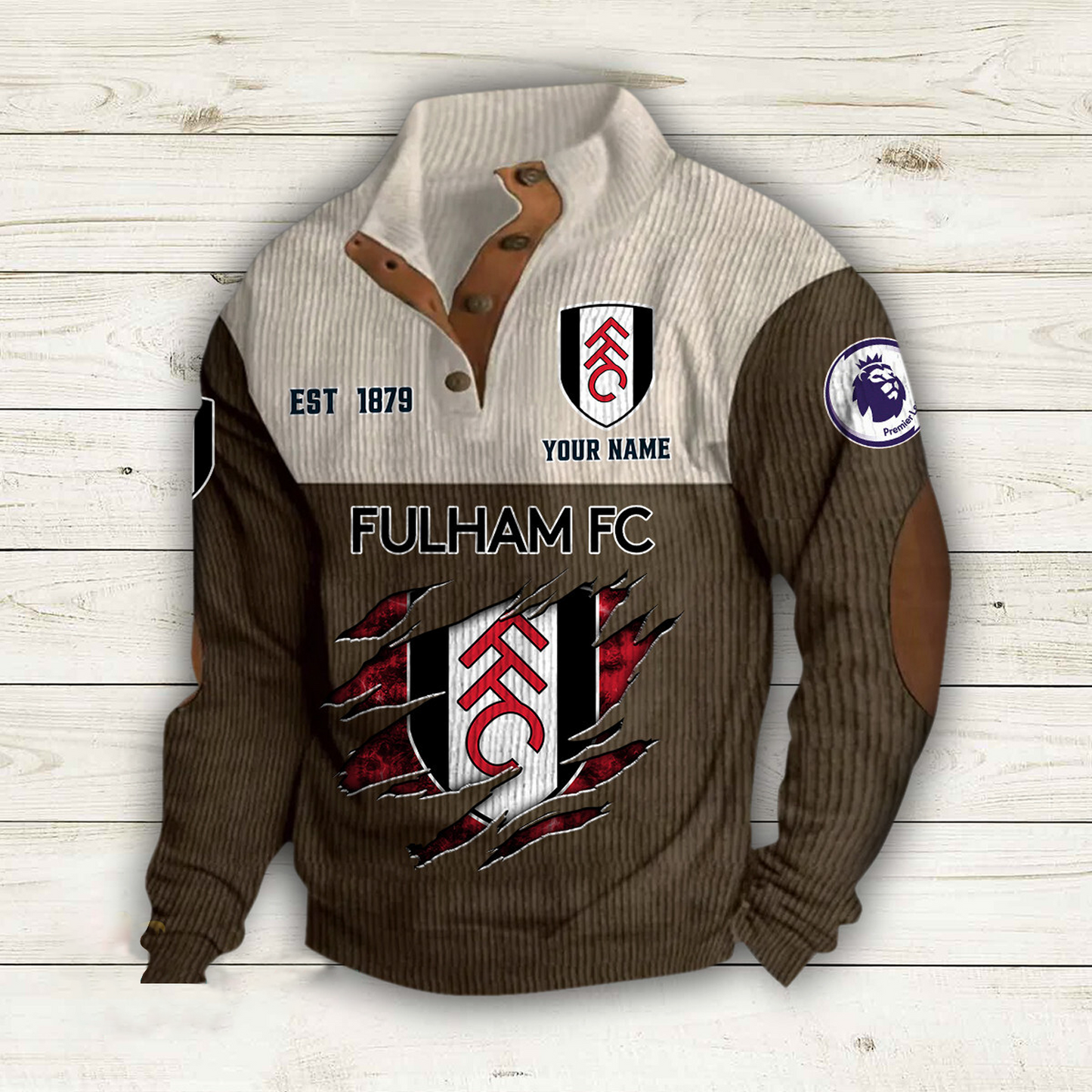 FUL x EPL Double Breasted Stand Collar Hoodies DATND TANTD
